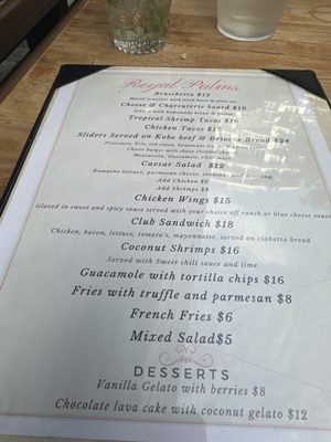 Menu photo 1 La Villa Fort Lauderdale, FL Menu photo 1 La Villa Fort Lauderdale, FL