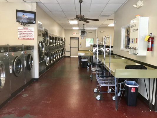 Full Services Provided Upon Request - We provide full laundry services to include pressing, wash/dry/fold, and comforters.