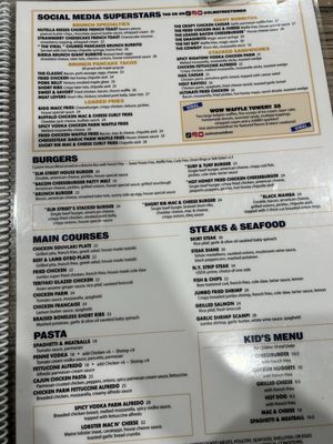Menu photo 2 Elm Street Diner Stamford, CT