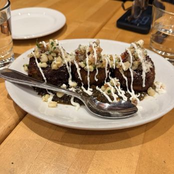House Kitchen & Bar - Sweet Corn Tamale Cakes-do NOT skip these!!! Soooo good!!! - New American Near Me - Sacramento, California