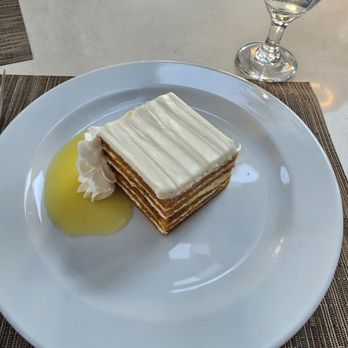 Ocean Prime - Carrot cake. A little on the sweet side - Seafood Near Me - Beverly Hills, California Ocean Prime - Carrot cake. A little on the sweet side - Seafood Near Me - Beverly Hills, California