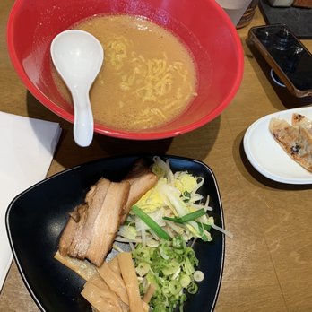 Tomizo Ramen - Miso Ramen with toppings on the side - Ramen Near Me - Gardena, California Tomizo Ramen - Miso Ramen with toppings on the side - Ramen Near Me - Gardena, California