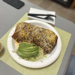 Keto wet burrito