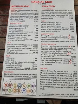 Menu photo 4 Ajedrez Chipiona, CA