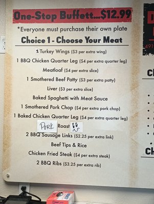 Menu photo 3 Doc’s Cafeteria Lubbock, TX