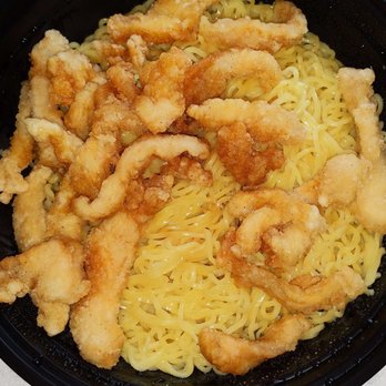 Tomukun Noodle Bar - Spicy chicken Ramen (without broth) - Noodles Near Me - Ann Arbor, Michigan