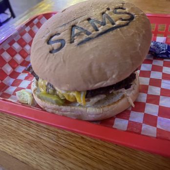 Sam's Burger Joint - Bacon cheese burger - Music Venues Near Me - San Antonio, Texas Sam's Burger Joint - Bacon cheese burger - Music Venues Near Me - San Antonio, Texas