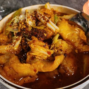 Shan - stewed fish fillet w/ chili sauce - Cocktail Bars Near Me - Brooklyn, New York