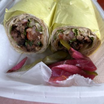 Risen Kabob And Pastries - Filet mignon wrap - Modern European Near Me - Upland, California