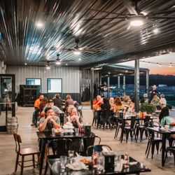 Muddy Banks Brewery - Our large outdoor patio perfect for warm days and music!