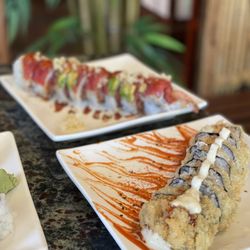 Off The Hook Sushi - Fire In The Sky and Red Dragon - both were delicious, slight edge to the Red Dragon