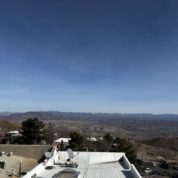 Haunted Hamburger - View from the patio - Burgers Near Me - Jerome, Arizona