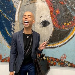 Markowicz Fine Art - Staff caught me full laugh