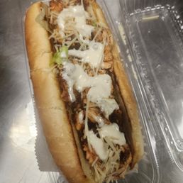 Chopped Salmon Caesar Sub