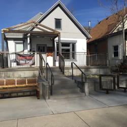 Lots of bike/dog parking available.