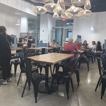 Luna Bakery-Downtown - The seating area of Luna. There's also outside seating. - Cafes Near Me - Cleveland, Ohio