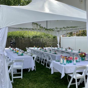Birthday Party Tent Rentals Table And Chair Rentals Long Island