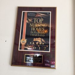 Ponce Plaza Nursing & Rehab - Congratulations Ponce Plaza for another year of excellent care!!! Thank you
