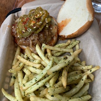 Southern Pacific Brewing - Brass Hat Burger - Breweries Near Me - San Francisco, California