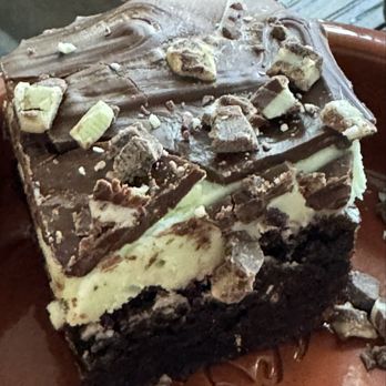 Crumbl - Six Forks - 1/4 of a Andes mint brownie - Bakeries Near Me - Raleigh, North Carolina Crumbl - Six Forks - 1/4 of a Andes mint brownie - Bakeries Near Me - Raleigh, North Carolina