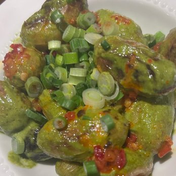 Broma - Papas: sleeper hit. Boiled tender but not mooshy soft and covered in mojo verde. 4.5 stars - New American Near Me - Mountain View, California