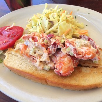 Coconuts - Lobster roll with cole slaw (~$20) - Seafood Near Me - Fort Lauderdale, Florida