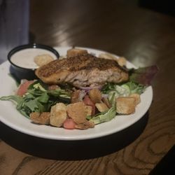Bucket Shop Cafe - House salad with salmon