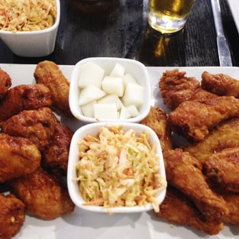 Bonchon Sunnyvale - Large order of wings (20pcs) with 2 sides of kimchi coleslaw - Chicken Wings Near Me - Sunnyvale, California