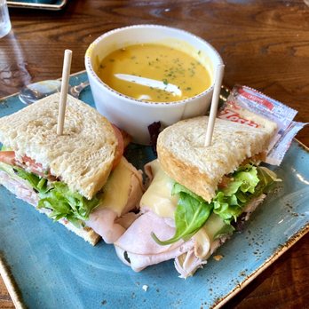 First Watch - Monterey Club with Butternut Squash Bisque soup - Breakfast & Brunch Near Me - Montvale, New Jersey