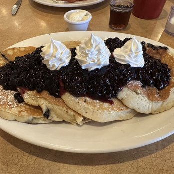 Bob Evans - Double Blueberry Hotcakes - Breakfast & Brunch Near Me - Mars, Pennsylvania Bob Evans - Double Blueberry Hotcakes - Breakfast & Brunch Near Me - Mars, Pennsylvania
