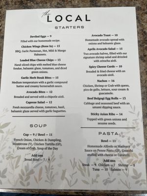 Menu photo 3 The Local Hollywood, MD
