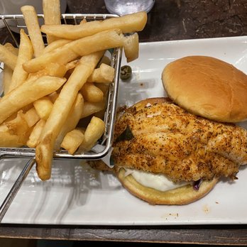 Uncle Buck's Fishbowl & Grill - Grilled Catfish Sandwich - American Near Me - Memphis, Tennessee