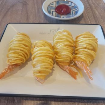 Monsta Ramen - Potato shrimp appetizer - Japanese Curry Near Me - San Diego, California
