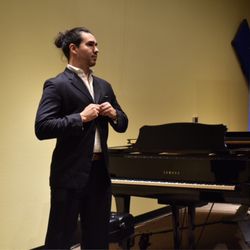 Midtown Piano Academy - Mr. Alec at our 2024 Winter Recital hosted in Sacramento, CA