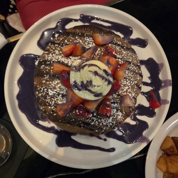 Story - Coconut Ube Pancake - New American Near Me - Anaheim, California Story - Coconut Ube Pancake - New American Near Me - Anaheim, California