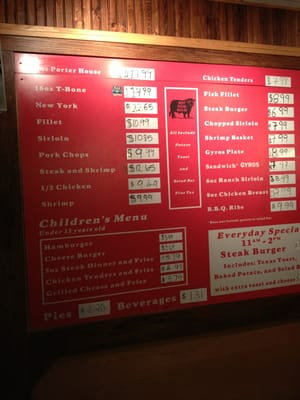 Menu photo 5 Ari's Best Steak House Saint Paul, MN