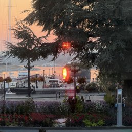 Sunset from the Empress. Sunset from the Empress.