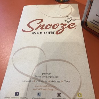Snooze, an A.M. Eatery - Breakfast & Brunch Near Me - Orange, California