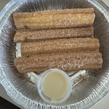 All Taco Taqueria - Churros with condensed milk - Mexican Near Me - Brooklyn Center, Minnesota All Taco Taqueria - Churros with condensed milk - Mexican Near Me - Brooklyn Center, Minnesota
