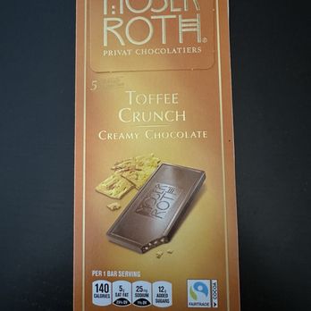 ALDI - My favorite chocolate - Moser Roth toffee crunch!  It's delicious!! - Grocery Near Me - Miami, Florida