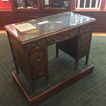 Marion E. Wade Center - J.R.R. Tolkien's desk - Libraries Near Me - Wheaton, Illinois