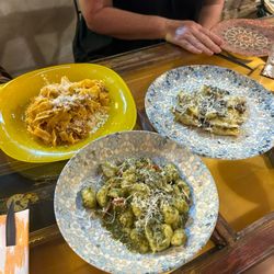 Casa Rosita - Truffle ravioli, pesto gnocchi, bolognese