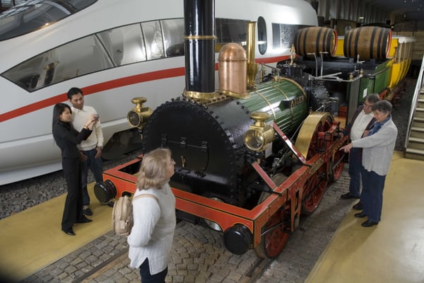 German Railway Museum Nuremberg by null