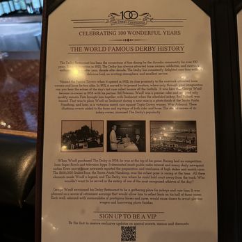 The Derby - Backstory - Steakhouses Near Me - Arcadia, California The Derby - Backstory - Steakhouses Near Me - Arcadia, California