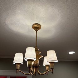 Robbins Electric - Brass light fixture refurbish