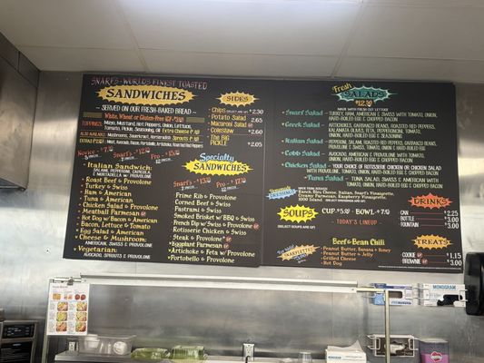 Menu photo 2 Snarf's Sandwiches Denver, CO Menu photo 2 Snarf's Sandwiches Denver, CO