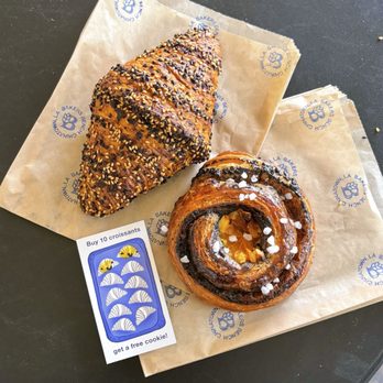 Bakers Bench - furikake croissant, blood orange black sesame danish - Bakeries Near Me - Los Angeles, California Bakers Bench - furikake croissant, blood orange black sesame danish - Bakeries Near Me - Los Angeles, California