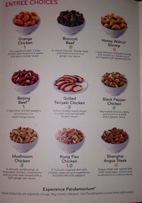 Menu photo 3 Panda Express Sherwood Park, AB