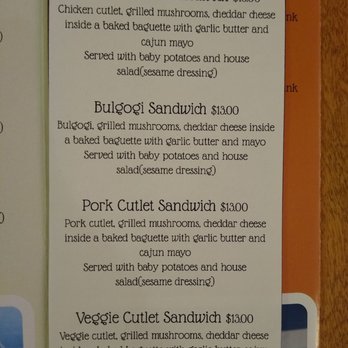 Kitchen Maroo - Menu - Korean Near Me - Ottawa, Ontario