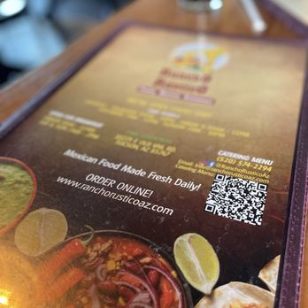 Rancho Rustico Restaurant - Menu - Mexican Near Me - Tucson, Arizona Rancho Rustico Restaurant - Menu - Mexican Near Me - Tucson, Arizona